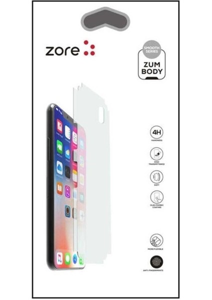 Apple iPhone 14 Pro Max Uyumlu Zore Mat Zum Body Arka Koruyucu