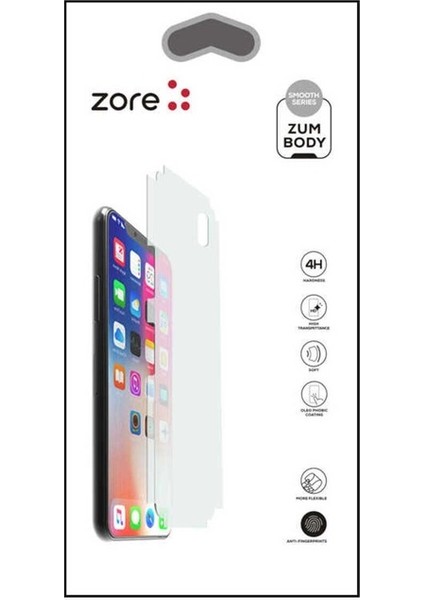 Apple iPhone 14 Uyumlu Zore Mat Zum Body Arka Koruyucu