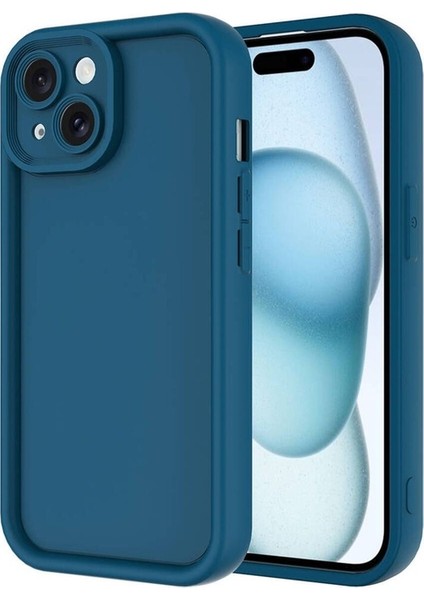 Apple iPhone 14 Uyumlu Kılıf Kamera Korumalı Zore Ananas Kapak, Koyu Yeşil