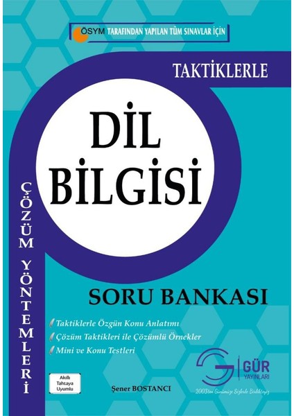 Türkçe Dilbilgisi Soru Bankası - Şener Bostancı