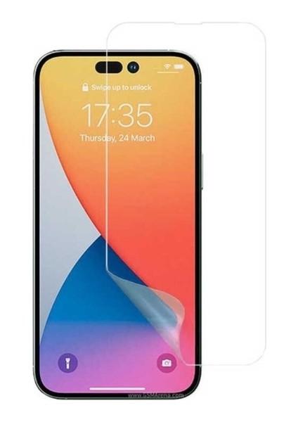 Apple iPhone 14 Pro Uyumlu Zore Nano Micro Temperli Ekran Koruyucu