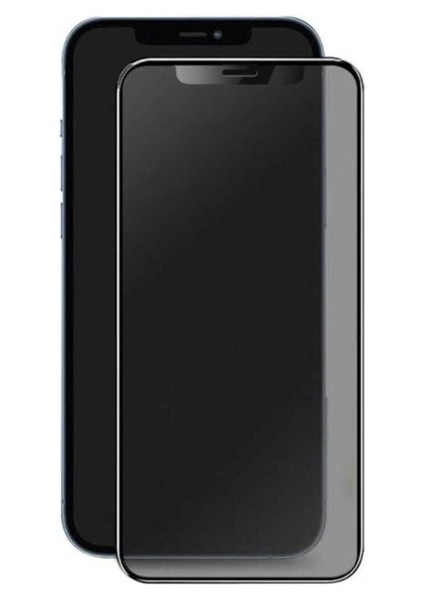 Apple iPhone 15 Plus Uyumlu Hayalet Ekran Koruyucu Davin Privacy Mat Seramik Ekran Filmi