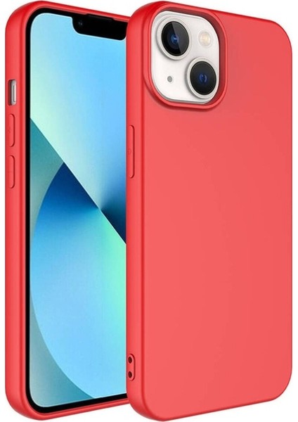 Apple iPhone 14 Uyumlu Kılıf Zore Lsr Lansman Kapak, Kırmızı