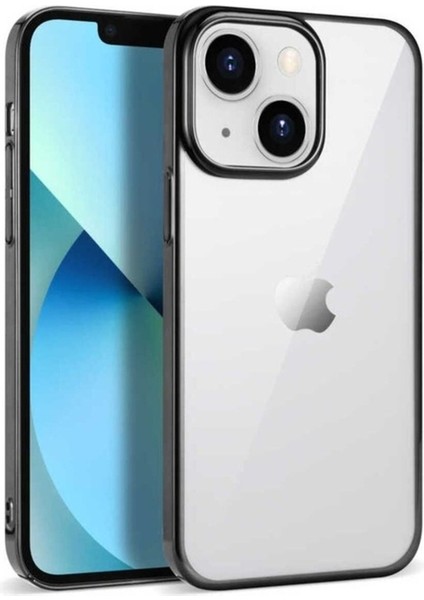 Apple iPhone 14 Uyumlu Kılıf Zore Pixel Kapak, Siyah