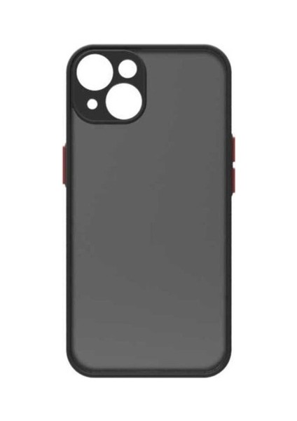 Apple iPhone 14 Uyumlu Kılıf Zore Hux Kapak, Siyah