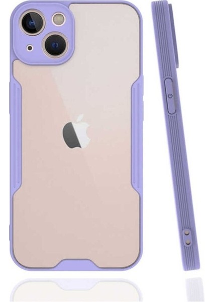 Apple iPhone 14 Uyumlu Kılıf Zore Parfe Kapak, Mor