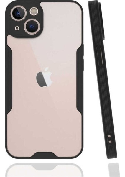 Apple iPhone 14 Uyumlu Kılıf Zore Parfe Kapak, Siyah