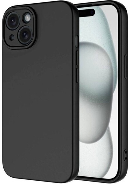 Apple iPhone 15 Plus Uyumlu Kılıf Zore Mara Lansman Kapak, Siyah