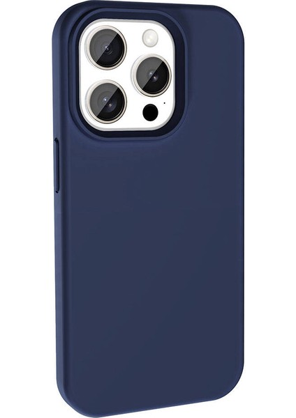 Apple iPhone 15 Pro Uyumlu Kılıf Magsafe Şarj Özellikli Sıvı Teknolojili Silinebilir Sert Zore Kivi Kapak, Pembe indirimleri