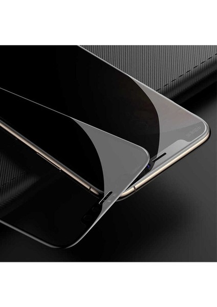 Apple iPhone 15 Uyumlu Davin 5d Privacy Cam Ekran Koruyucu