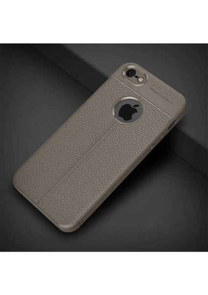 Apple iPhone 5 Uyumlu Kılıf Zore Niss Silikon Kapak, Gri