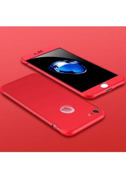 Apple iPhone 6 Uyumlu Kılıf Zore Ays Kapak, Kırmızı