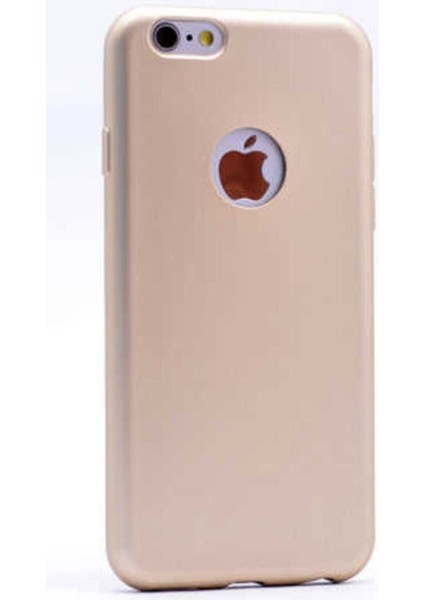 Apple iPhone 5 Uyumlu Kılıf Zore Premier Silikon Kapak, Gold