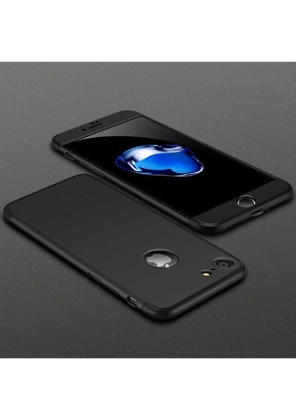 Apple iPhone 6 Plus Uyumlu Kılıf Zore Ays Kapak, Siyah