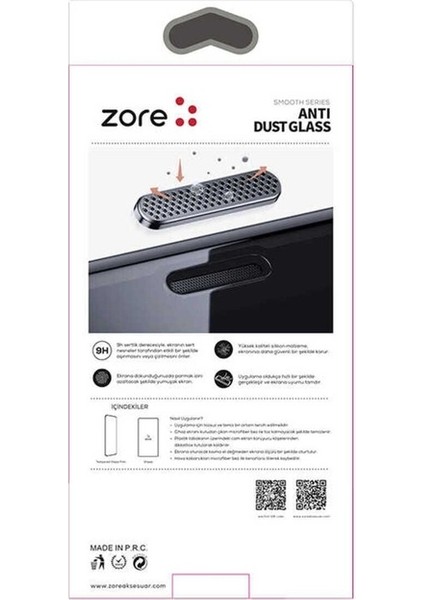 Apple iPhone 14 Plus Uyumlu Zore Anti-Dust Temperli Ekran Koruyucu fiyatları