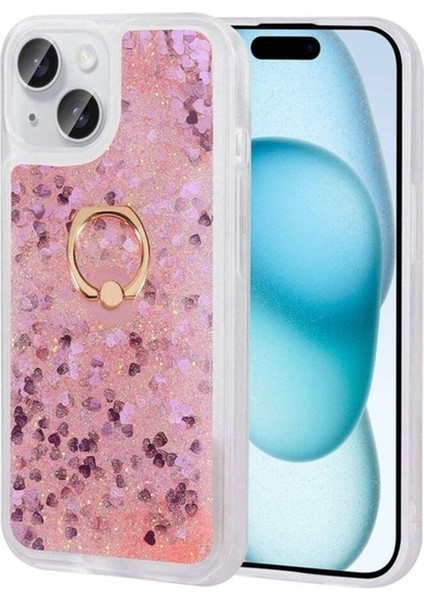 Apple iPhone 15 Uyumlu Kılıf Zore Milce Kapak, Pembe