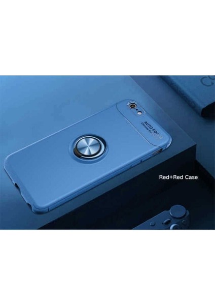 Apple iPhone 6 Uyumlu Kılıf Zore Ravel Silikon Kapak, Mavi