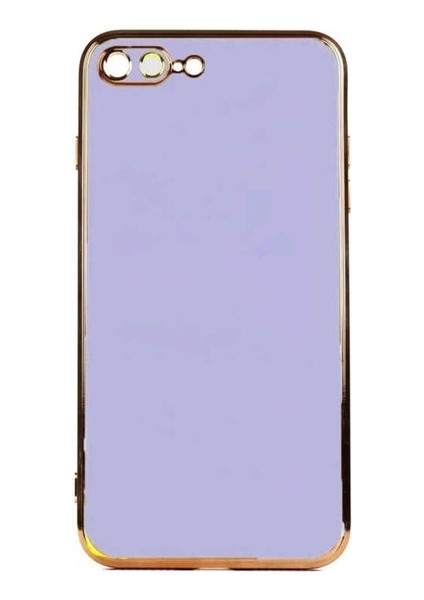Apple iPhone 7 Plus Uyumlu Kılıf Zore Bark Kapak, Mor