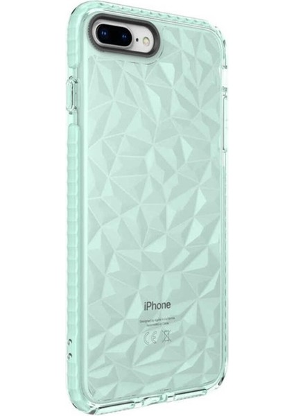 Apple iPhone 7 Plus Uyumlu Kılıf Zore Buzz Kapak, Yeşil