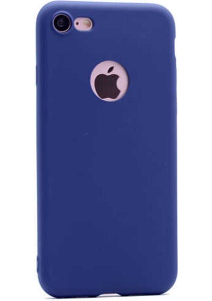 Apple iPhone 7 Uyumlu Kılıf Zore Premier Silikon Kapak, Lacivert