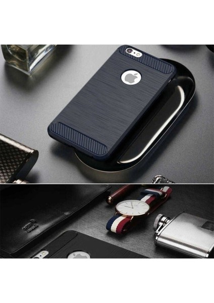 Apple iPhone 7 Uyumlu Kılıf Zore Room Silikon Kapak, Lacivert