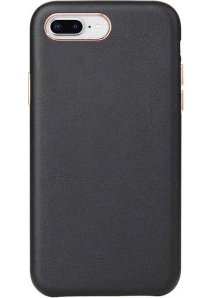 Apple iPhone 8 Plus Uyumlu Kılıf Zore Eyzi Kapak, Siyah