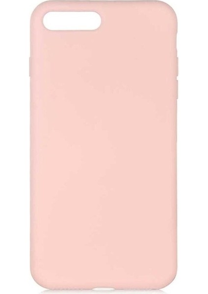 Apple iPhone 8 Plus Uyumlu Kılıf Zore Lsr Lansman Kapak, Pembe Açık