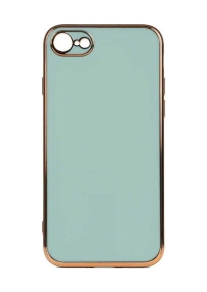 Apple iPhone 8 Uyumlu Kılıf Zore Bark Kapak, Açık Yeşil