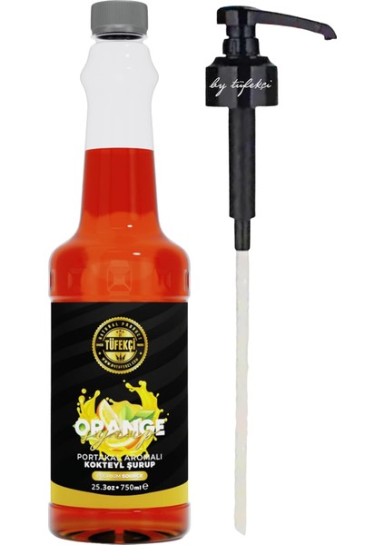 Aromalı Kahve, Pasta ve Kokteyl Şurup 750ML ve Şurup Pompası Avantajlı Set