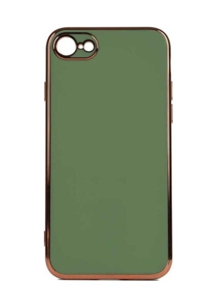 Apple iPhone 8 Uyumlu Kılıf Zore Bark Kapak, Yeşil