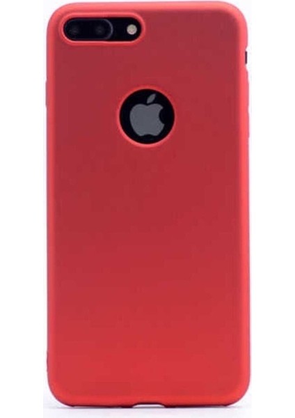 Apple iPhone 8 Uyumlu Kılıf Zore Premier Silikon Kapak, Kırmızı