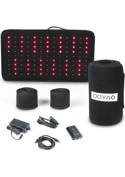 Kırmızı ve Kızılötesi Işık Terapi Kemeri - Sırt Omuz Kas Agrısı
