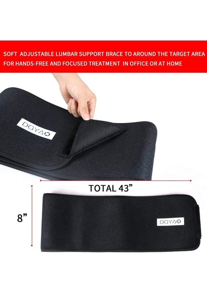 Kırmızı ve Kızılötesi Işık Terapi Kemeri - Sırt Omuz Kas Agrısı modelleri