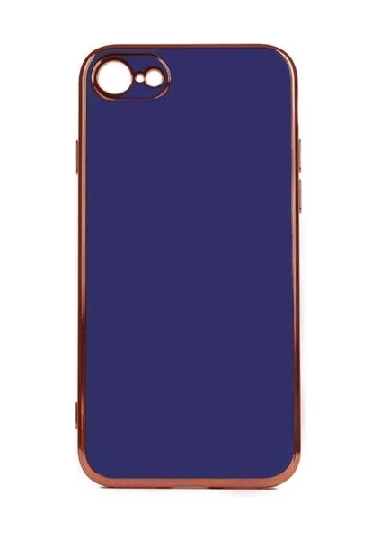 Apple iPhone Se 2020 Uyumlu Kılıf Zore Bark Kapak, Lacivert