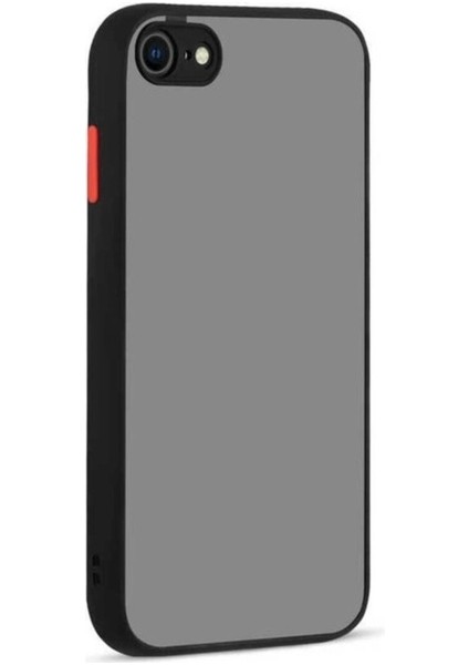 Apple iPhone Se 2020 Uyumlu Kılıf Zore Hux Kapak, Siyah