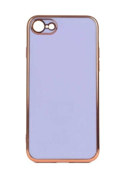 Apple iPhone Se 2022 Uyumlu Kılıf Zore Bark Kapak, Mor
