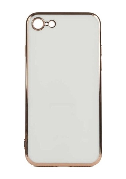 Apple iPhone Se 2022 Uyumlu Kılıf Zore Bark Kapak, Beyaz