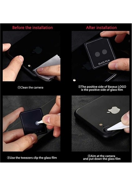 Apple iPhone Se 2022 Uyumlu Zore Kamera Lens Koruyucu Cam Filmi fiyatları