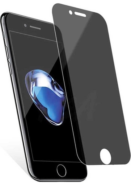 Apple iPhone Se 2022 Uyumlu Zore Kor Privacy Cam Ekran Koruyucu, Siyah