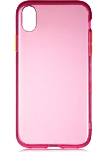 Apple iPhone Xr Uyumlu Kılıf Zore Bistro Kapak, Pembe
