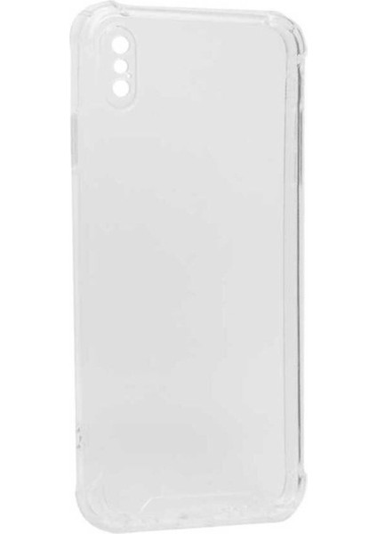 Apple iPhone x Uyumlu Kılıf Zore Kamera Korumalı Nitro Anti Shock Silikon