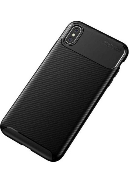 Apple iPhone x Uyumlu Kılıf Zore Negro Silikon Kapak, Siyah