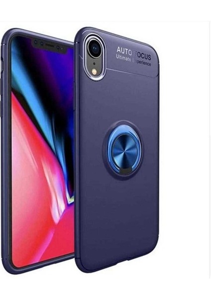 Apple iPhone Xr Uyumlu Kılıf Zore Ravel Silikon Kapak, Mavi