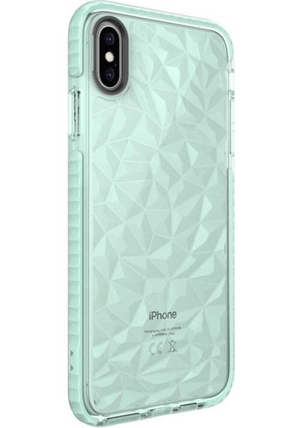 Apple iPhone Xs Max Uyumlu Kılıf Zore Buzz Kapak, Yeşil