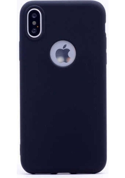 Apple iPhone Xs Max Uyumlu Kılıf Zore Premier Silikon Kapak, Siyah