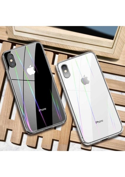 Apple iPhone Xs Max Uyumlu Kılıf Zore Rainbow Kapak