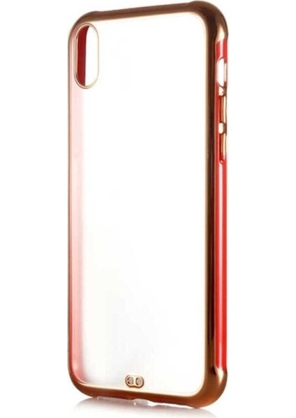 Apple iPhone Xs Max Uyumlu Kılıf Zore Voit Kapak, Kırmızı