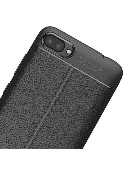 Asus Zenfone 4 Max ZC554KL Uyumlu Kılıf Zore Niss Silikon Kapak, Siyah