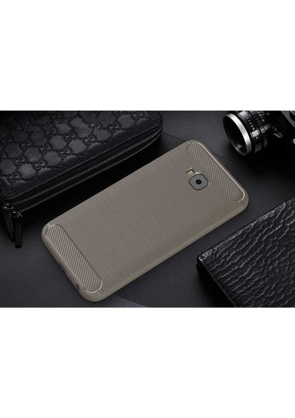 Asus Zenfone 4 Selfie ZB553KL Uyumlu Kılıf Zore Room Silikon Kapak, Gri
