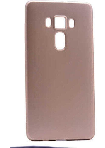 Asus Zenfone 3 ZE552KL Uyumlu Kılıf Zore Premier Silikon Kapak, Gold